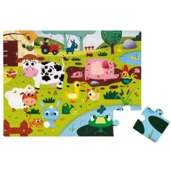 Tactile Farm Puzzle
