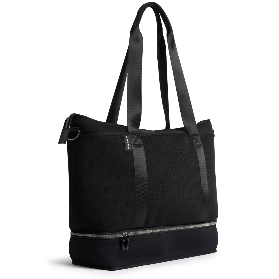 The Saturday Bag (BLACK) Neoprene Tote/Baby/Travel Bag