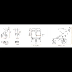 Thule Urban Glide 3 Double PRE ORDER MAY
