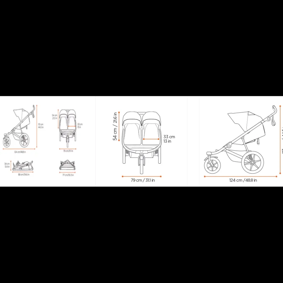 Thule Urban Glide 3 Double PRE ORDER MAY