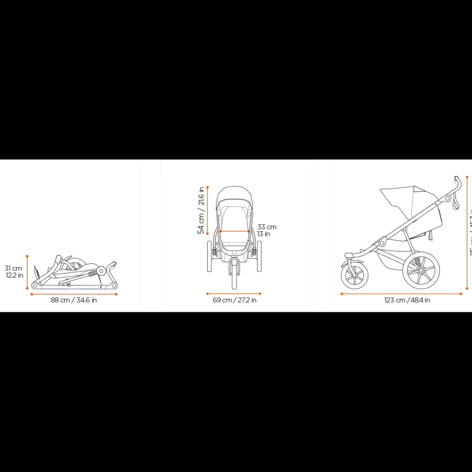 Thule Urban Glide 3 VARIOUS COLOURS - PRE ORDER MAY