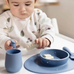 Tiny First Food Set - Indigo