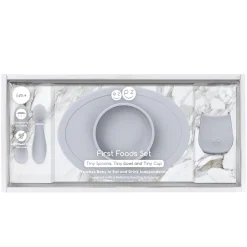 Tiny First Food Set - Pewter