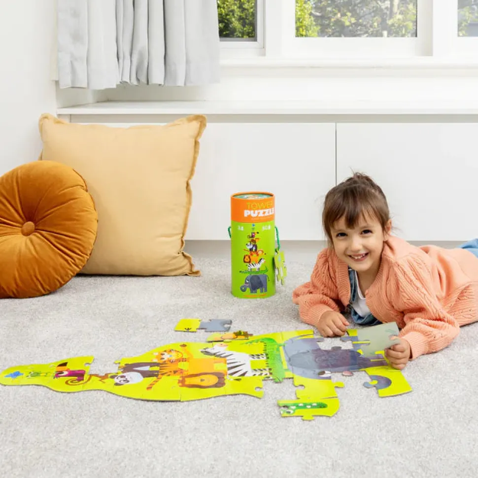 Tower Puzzle 30 pc - Jungle