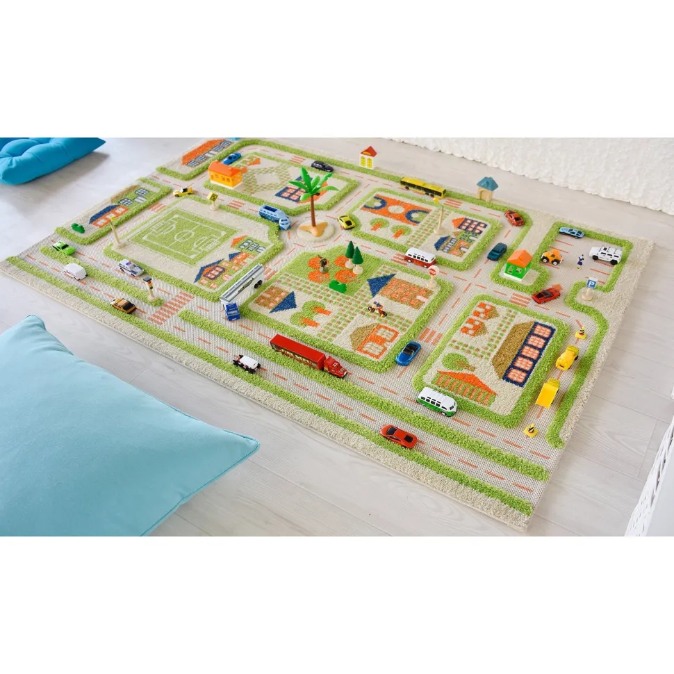 Traffic Green Rug
