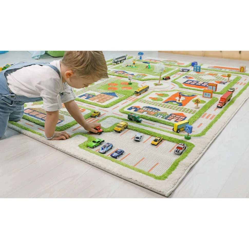 Traffic Green Rug