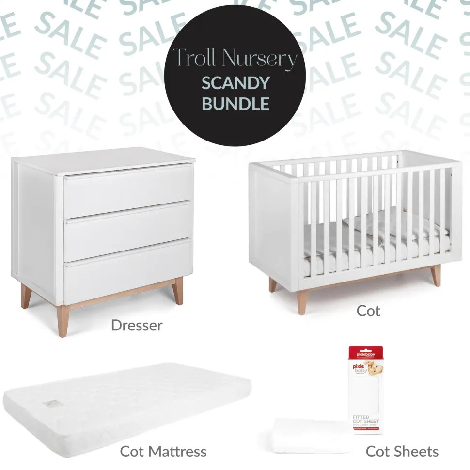 Troll Scandy Bundle Set (White)