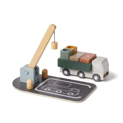 Truck and Crane
