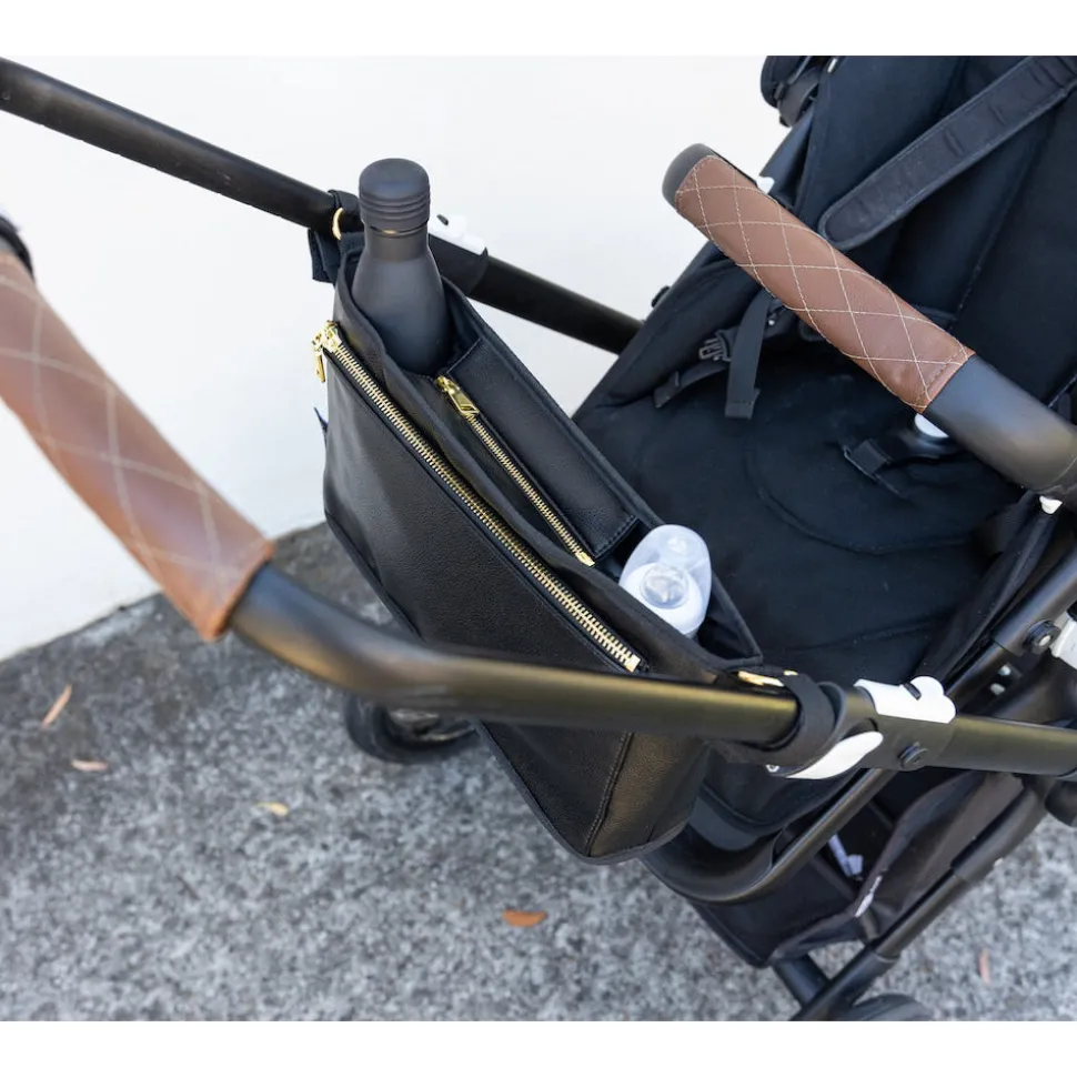 Vegan Leather Pram Caddy