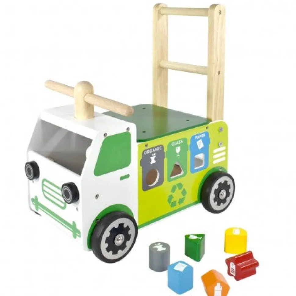 Walk and Ride Recycling Truck Sorter