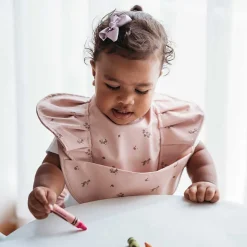 Waterproof Frill Snuggle Bib - Posey