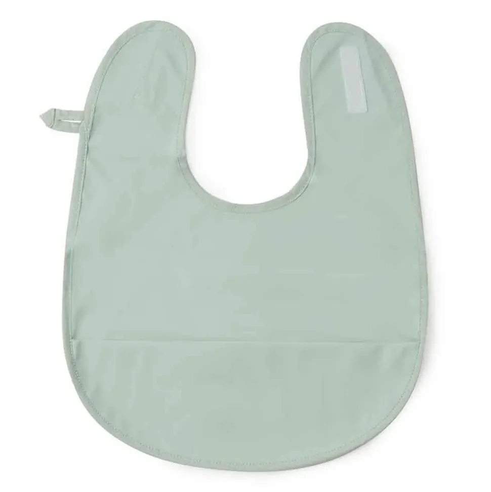 Waterproof Snuggle Bib - Sage