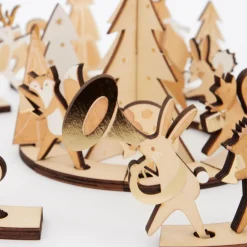 Wooden Marching Band Advent Calendar