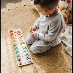 Wooden Numbers & Blocks Counting Set
