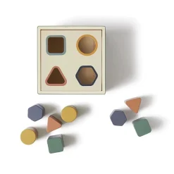 Wooden Shape Sorting Box