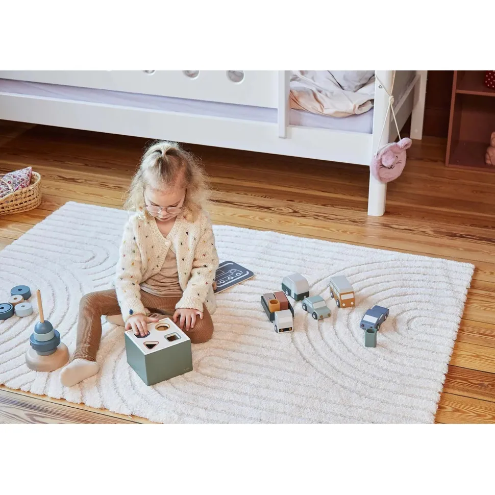 Wooden Shape Sorting Box