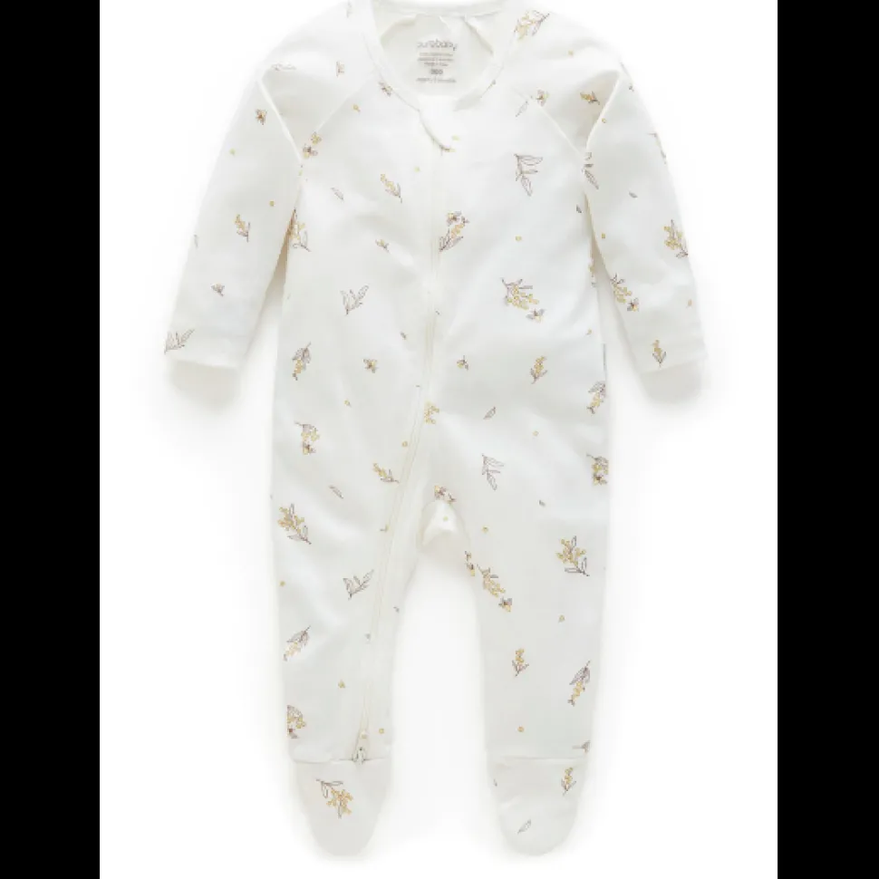Zip Growsuit - Vanilla Wattle Bee